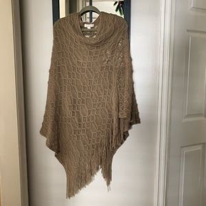 Knit Poncho